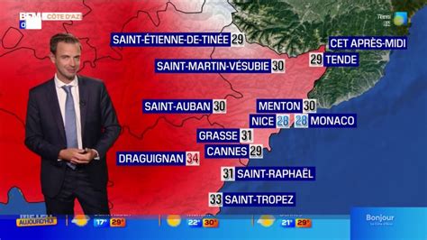 Météo Côte d Azur un ciel ensoleillé malgré quelques nuages ce