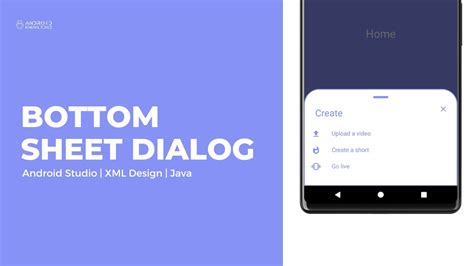 Bottom Sheet Dialog In Android Studio Using Bottom Navigation Bar