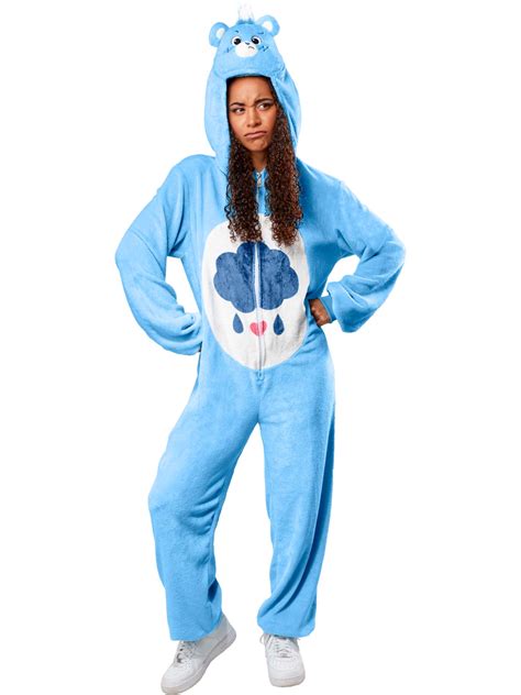 Care Bears Grumpy Bear Adults Onesie Costume Costumes R Us Fancy Dress