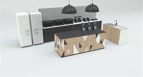 3d Kitchen Island Model Turbosquid 1303261