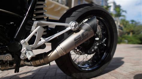 BMW R NineT SC Project S1 Silencer Exhaust YouTube