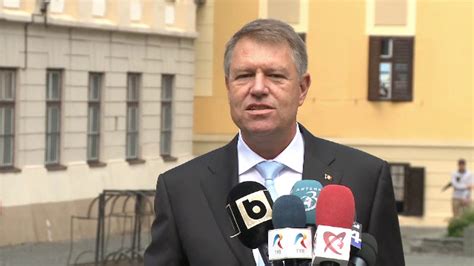 Klaus Iohannis A Anun At C Va Candida Pentru Un Nou Mandat La