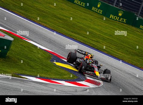 Sergio Perez MEX Redbull Racing RB19 During ShootOut Qualify On