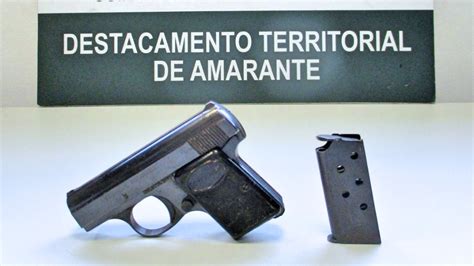 Amarante Homem De Anos Constitu Do Arguido Por Posse Ilegal De Arma