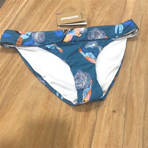 Patagonia Swim Nwt Patagonia Nanogrip Nireta Bikini Bottoms S Teal