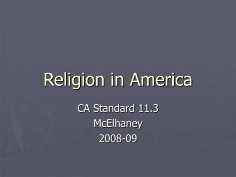 Ppt Religion In America Powerpoint Presentation Free Download Id 269815