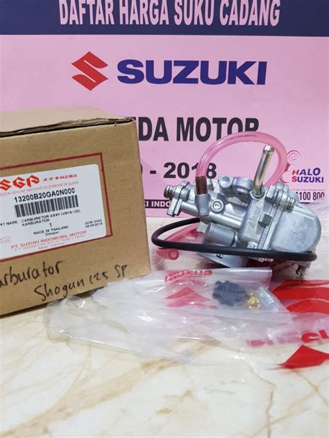 Jual KARBURATOR CARBURATOR SHOGUN 125 SP ASLI ORIGINAL SUZUKI Di Lapak