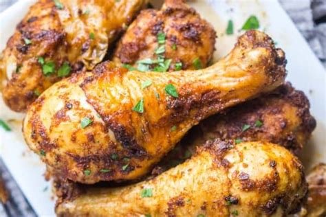 Air Fryer Chicken Legs Juicy And Crispy The Kitchen Girl