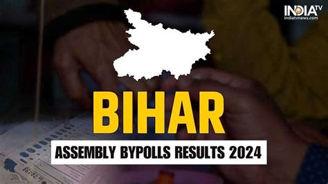 Bihar Bypolls Results 2024 Counting Of Votes Today On All Four Seats