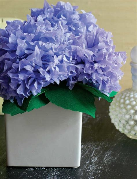 Paper Flowers 101 How To Make Hydrangeas Cloth Paper Scissors In