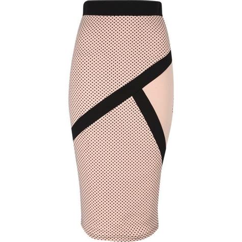 Jane Norman Polkadot Pencil Skirt Pencil Skirt Skirts Jane Norman