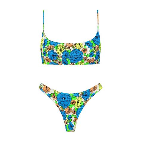 Sexy Bandeau Push Up Bikini Set Spaghetti Strap Two Piece Swimsuit Ruched Bikinis Women Swimwear