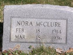 Nora McClure 1915 1937 Homenaje De Find A Grave