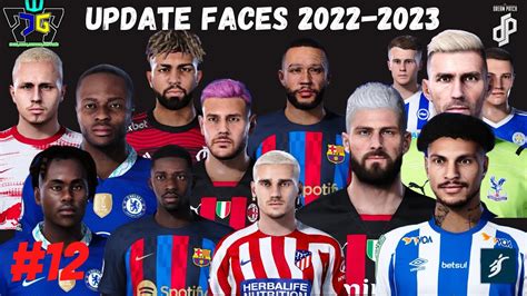 Pes 2021 Nuevas Caras 2022 2023 12 ️update Faces Efootball Pes 2021