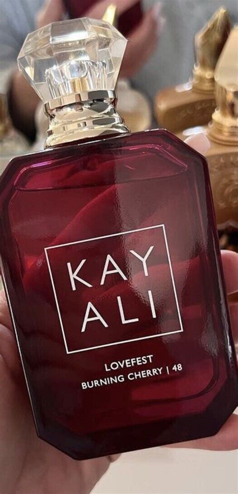 Kayali Lovefest Burning Cherry Perfume Fruity Scent Smell Good Cherry