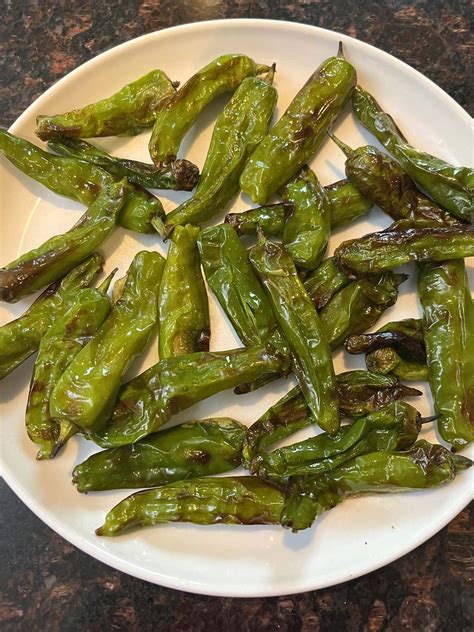 Air Fryer Shishito Peppers – Melanie Cooks