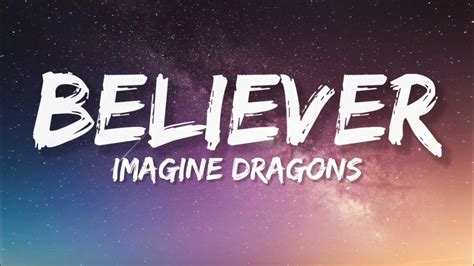 Imagine Dragons - Believer (Lyrics) - YouTube