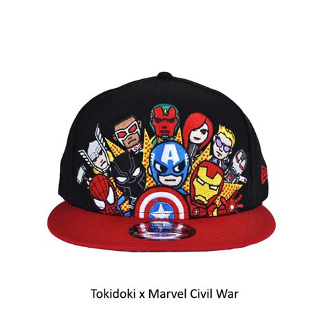 Tokidoki x Marvel Mens Hats - 7 Styles