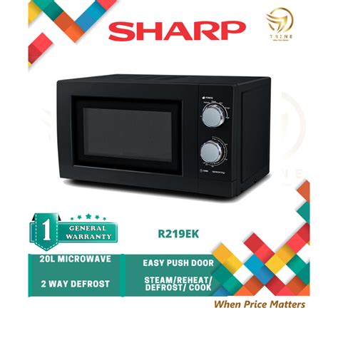 Sharp Basic Microwave Oven L R Ek R Es Shopee Malaysia