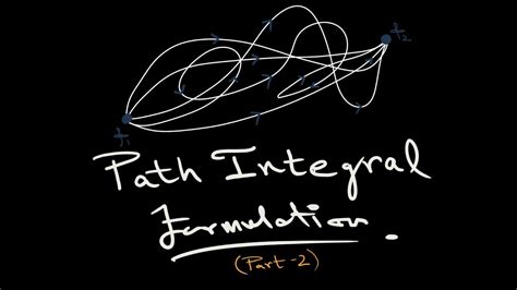 Deriving The Feynman Path Integral Path Integral Formulation Youtube