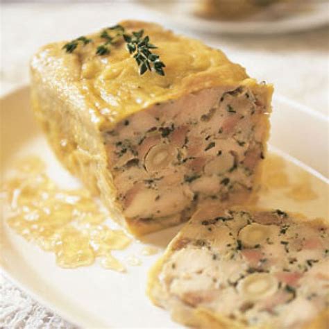 Chicken Terrine With Macadamia Nuts Recipe Pate Recipes Chicken