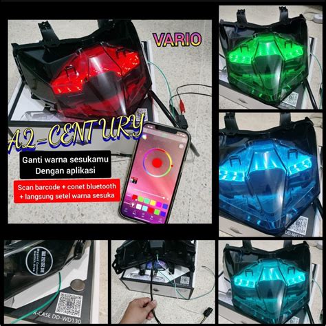 Jual PROMO Lampu Stop Vario 125 150 New 2018 2023 256 Mode Plus Lampu