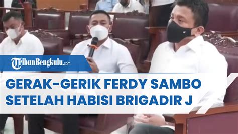 Gerak Gerik Ferdy Sambo Setelah Habisi Brigadir J Merokok Sendirian