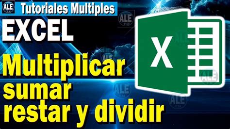 C Mo Usar Las F Rmulas Matem Ticas En Excel Tabla De Multiplicar