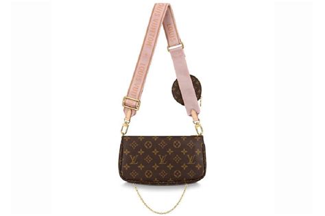 Louis Vuitton Signature Multi Pochette Accessoires Monogram Rose Clair The Accessory Circle