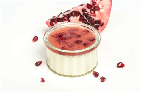 Vanilla And Pomegranate Jelly Panna Cotta Gills Puddings