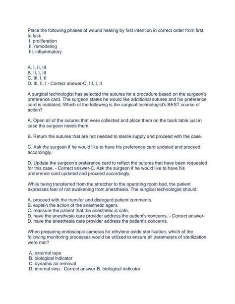 Solution Nbstsa Cst Practice Exam B With Studypool