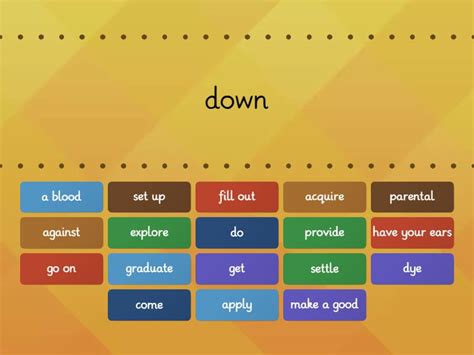 UNIT 4 Collocations Find The Match