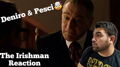 The Irishman Final Trailer Netflix Reaction Youtube