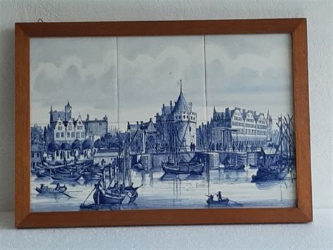 Tile Tableau Schreijerstoren Amsterdam Earthenware Catawiki