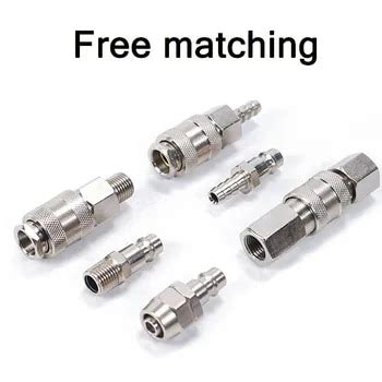 Pneumatic European Connector Eu Standard Fittings For Compressor Male