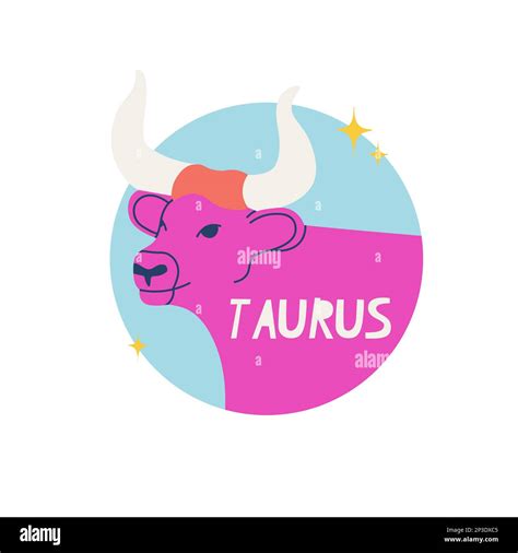 Taurus zodiac sign. The second symbol of the horoscope. Astrological ...