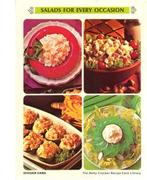 Pdf 04 Salads For Every Occasions Betty Crocker Recipe Card Library Pdfslidenet