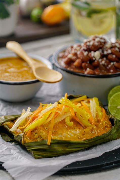 Pescado Empapelado En Salsa De Habanero