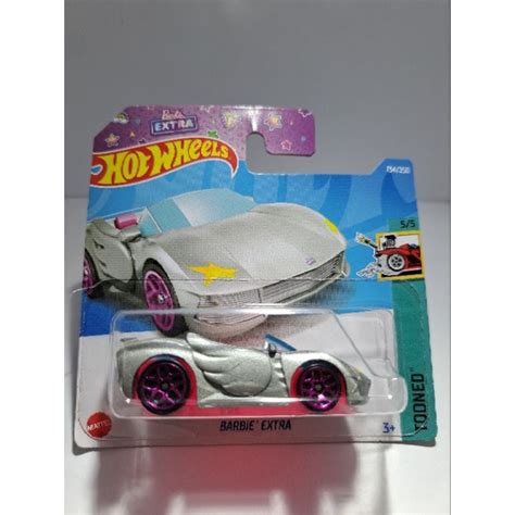 Hot Wheels Barbie Extra Cartela Curta Lacrada Shopee Brasil