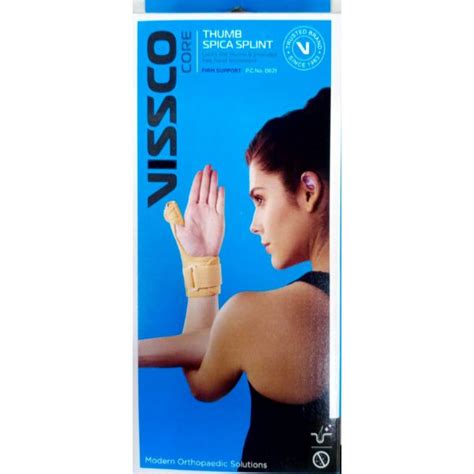 Buy Vissco Core Thumb Spica Splint Firm Support Universal S