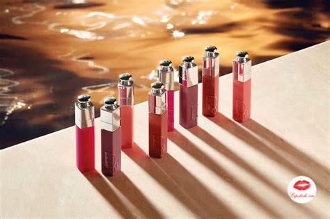 Review Son Dior Addict Lip Tint Natural Poppy Đỏ cam Hot Nhất