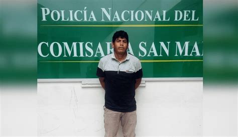 Piura Capturan A Sujeto Que Habr A Asesinado A Suboficial Luz N