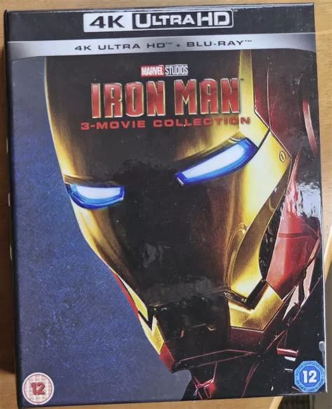 Iron Man Movie Collection K Uhd Blu Ray Boxset Eur Picclick It