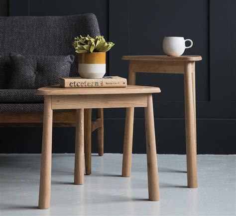 Nesting Nordic Side Tables By Rose Grey Notonthehighstreet