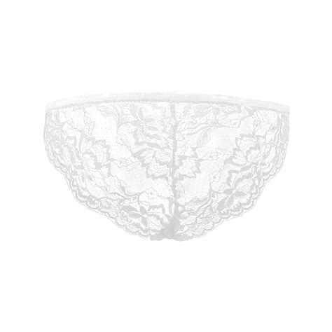 Queen Of Spades Womens White Lace Panties Hotwife Clothing Hotwife