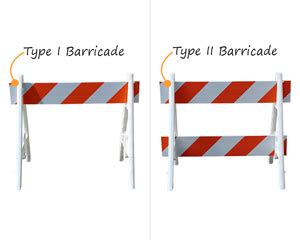 Traffic, Construction, Or Safety Barricades