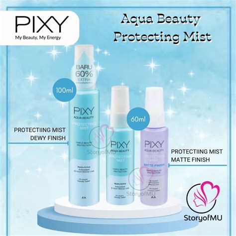 Jual NEW PIXY Aqua Beauty Protecting Mist Spray Matte Finish 60ml