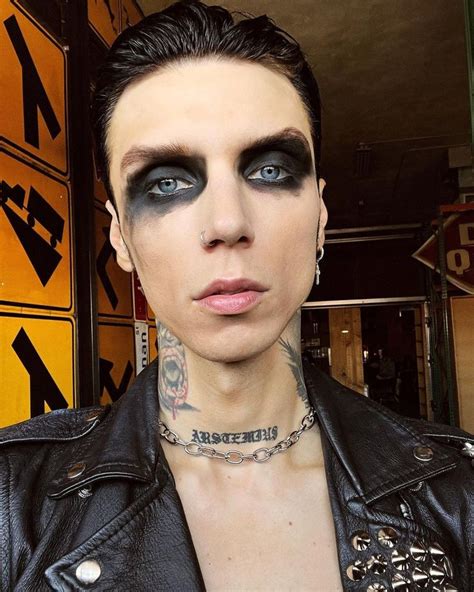 Andy Biersack Instagram 2022