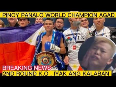 Pinoy Panalo Sa Laban World Champion Agad Iyak Ang Kalaban Youtube