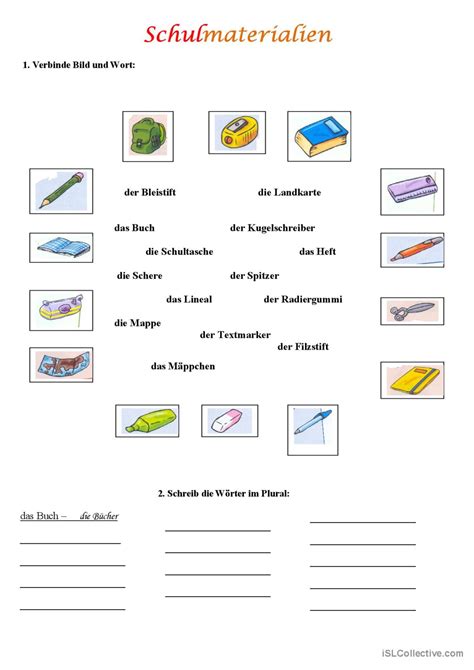 Bilder Und Vokabel Bildwörterbücher Deutsch Daf Arbeitsblätter Pdf And Doc